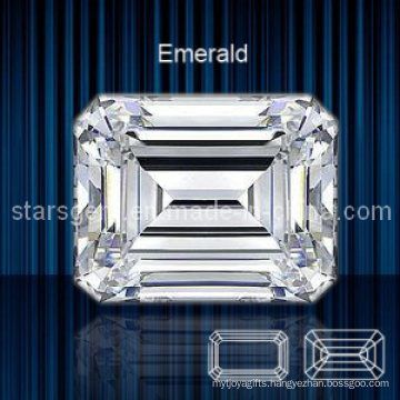 Octagon Emerald Cut Cubic Zirconia